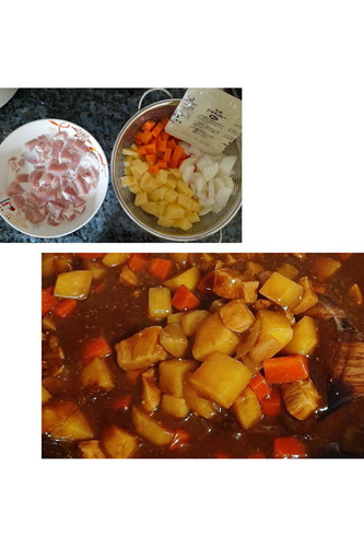 เมื่อคุณแม่อยากกินแกงกระหรี่หมู แต่ต้องกักตัวอยู่บ้าน