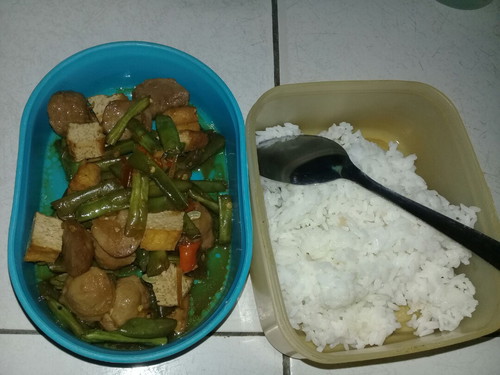 makan sayur