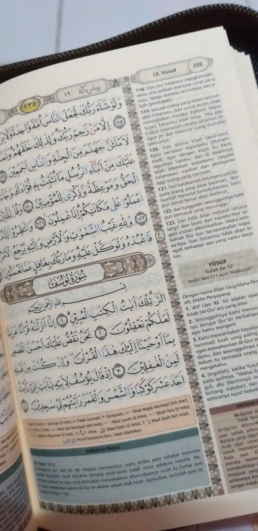 Baca Surat Yusuf dan Maryam ketika hamil