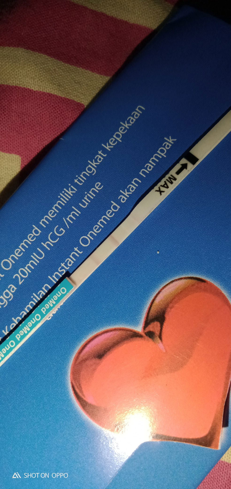 blm telat haid tp testpek garis 2 samar apakah hamil?