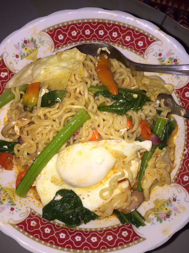 Tips aman makan mi instan ala sy yg sedang hamil 19w  .. InsyaAllah ?