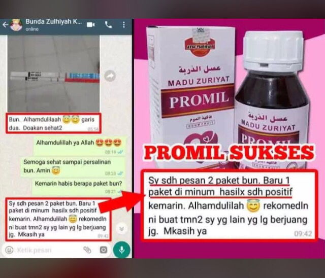 Madu Zuriyat utk Promil