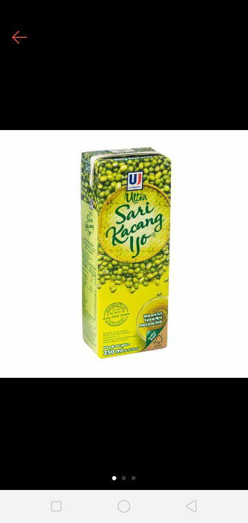 susu sari kacang hijau