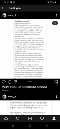 Bayi 6 bulan mengalami Bronkuspneumonia akibat asap rokok, sang ibu beri peringatan