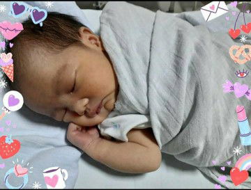 Alhmdulillah,,meski sedih blm bs ktm baby