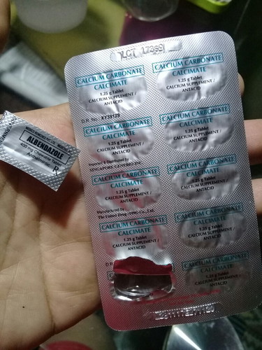 Albendazole & Calcium