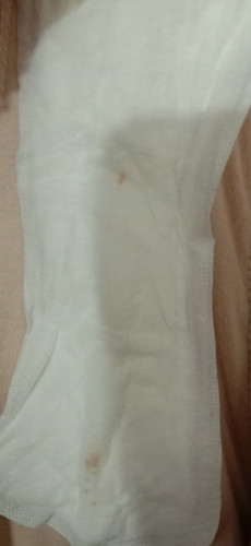 colour pink brown... this happen 2day...