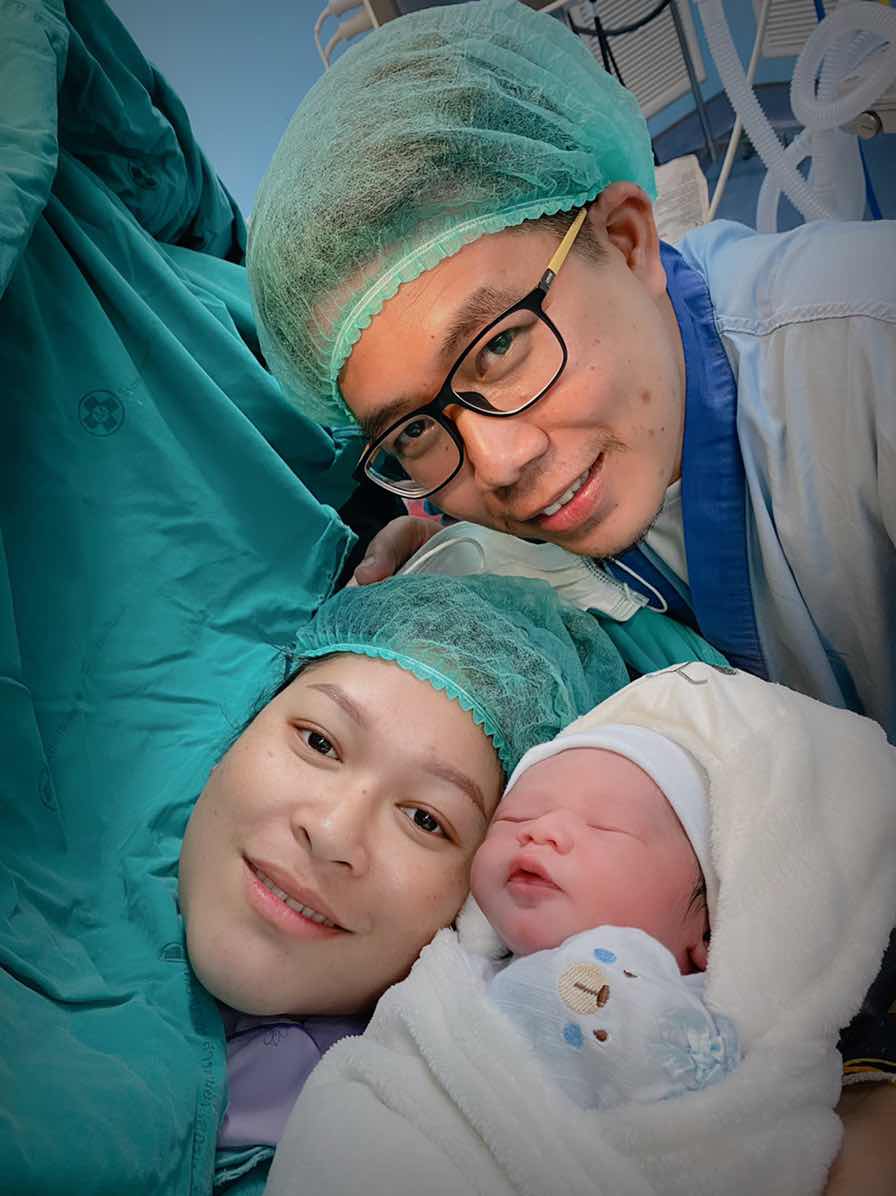 ท้อง 2 ผ่าคลอด พร้อมทำหมัน