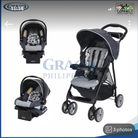 3-in-1 Stroller Car seat and Carrier.