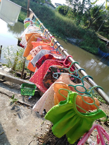 ชุดไทย เดรช เด็กผู้หญิง