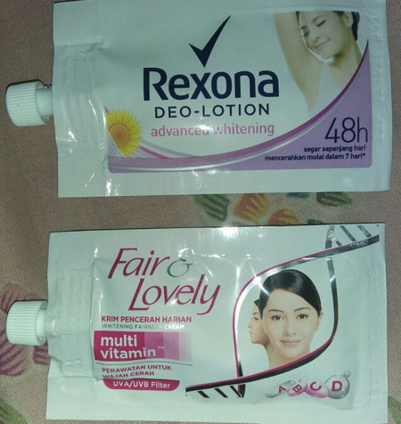 buat ketiak & buat wajah