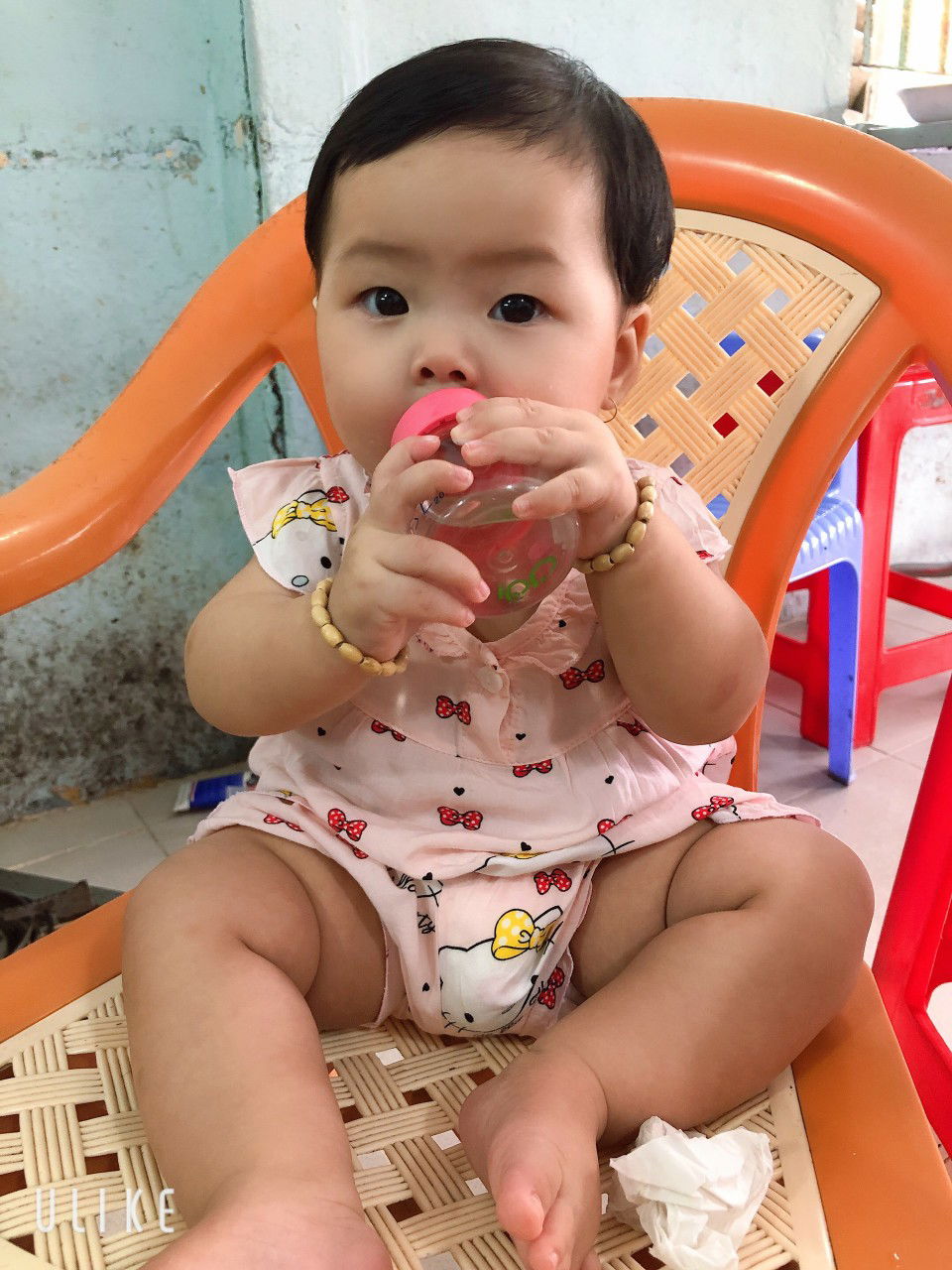 Không biết bú bình