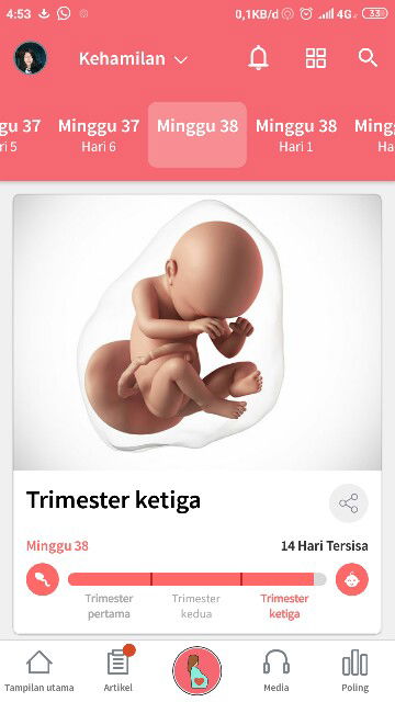 38 Week Bunda Sudah Merasakan Apa Saja??
