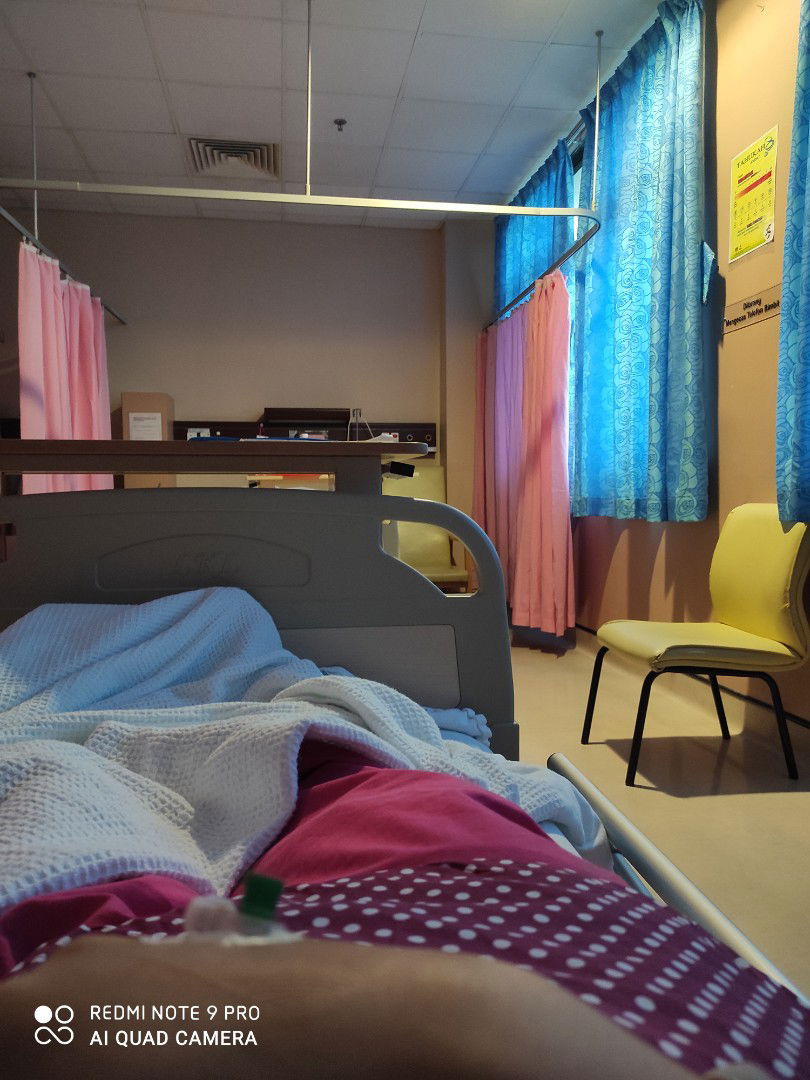 turun darah warna coklat