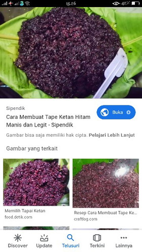 tapai ketan hitam