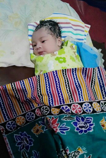 bb 3.8kg lahir normal tanpa jahitan