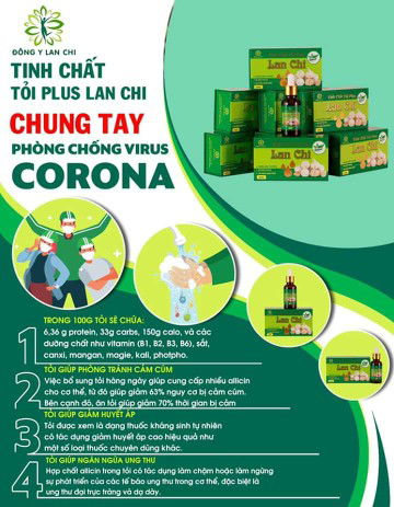 Tinh Chất tỏi Lan chi