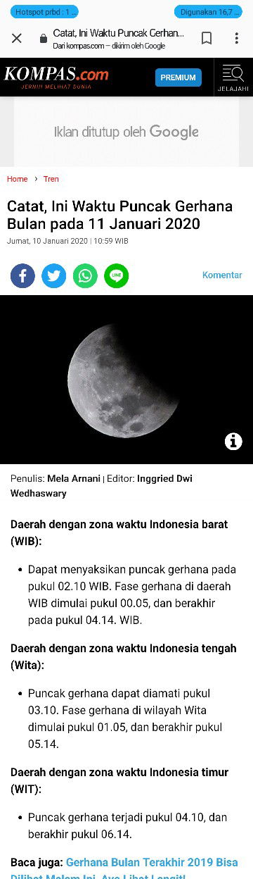 Gerhana bulan