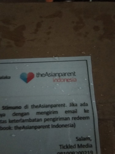 MAKASIH TAP paketnya nyampe. hasil tukar point