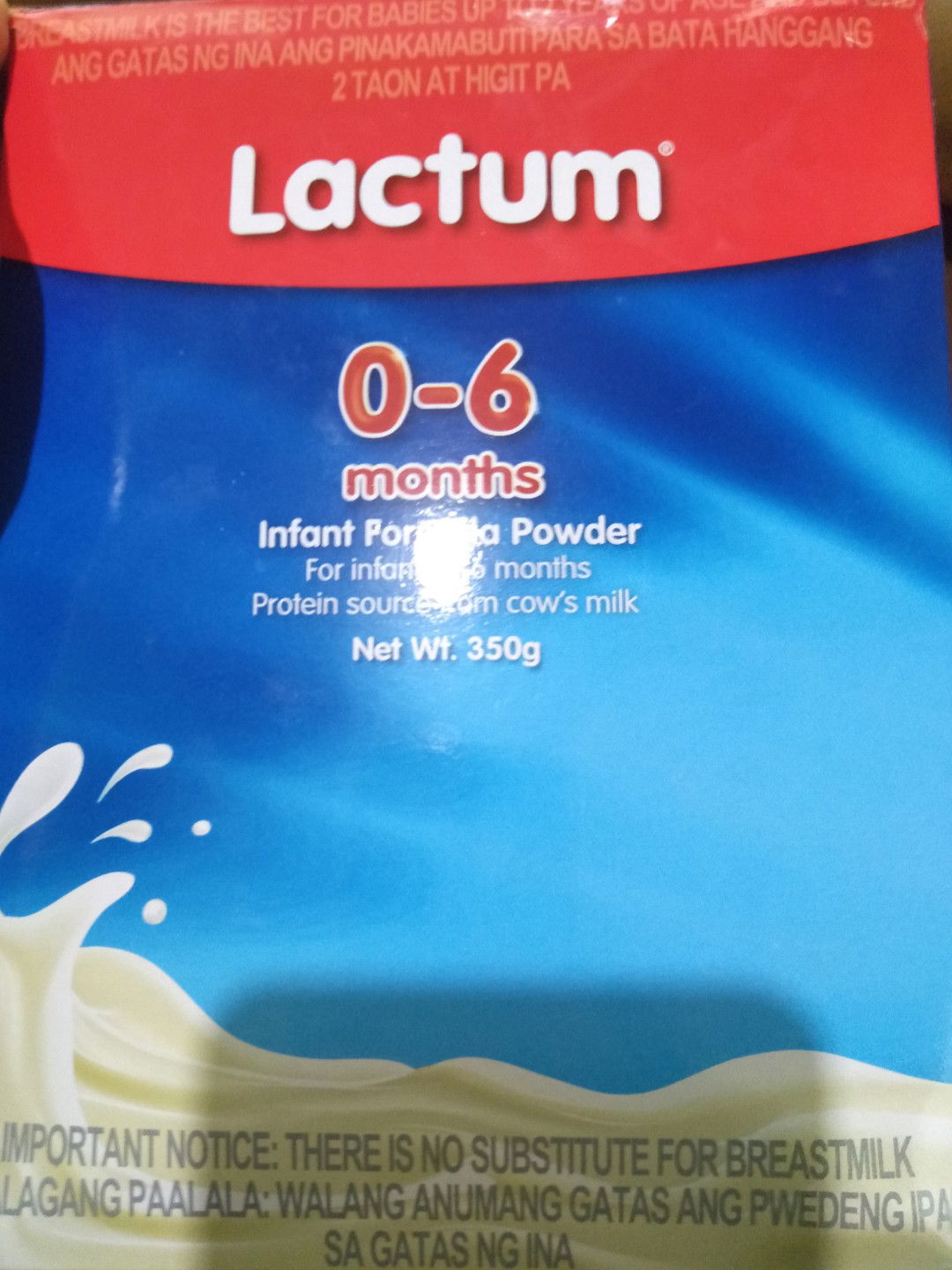 lactum for baby