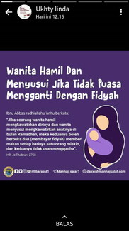 Puasa bagi wanita hamil dan menyusui