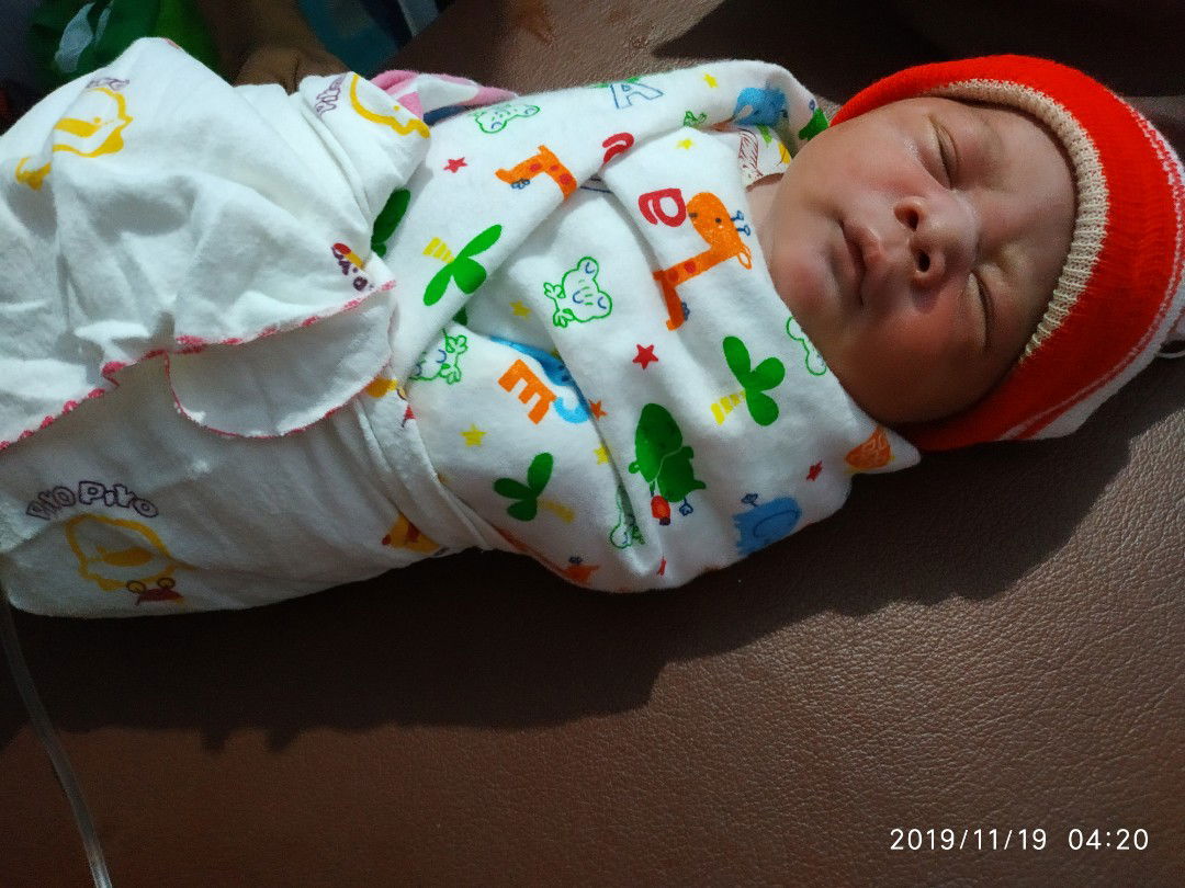 alhamdulillah lahiran normal baby boy