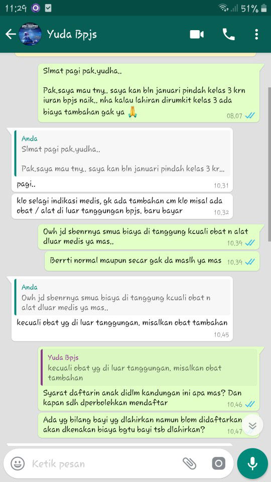 mau sc ataupun normal bpjs siap