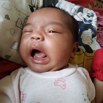 mata beleken habis nangis