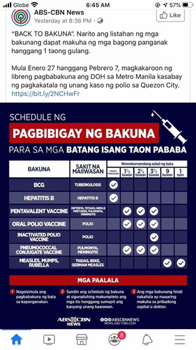 DECEMBER BABIES (BAKUNA)