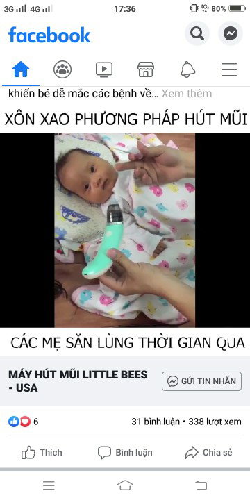con nghẹt mũi