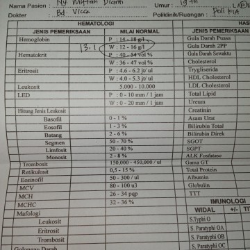 HasilPemeriksaanLaboratorium
