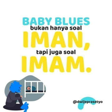 BABY BLUES BUKAN HANYA SOAL IMAN TAPI JUGA SOAL IMAM ?