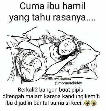 nikmatnya seorang ibu.. ??