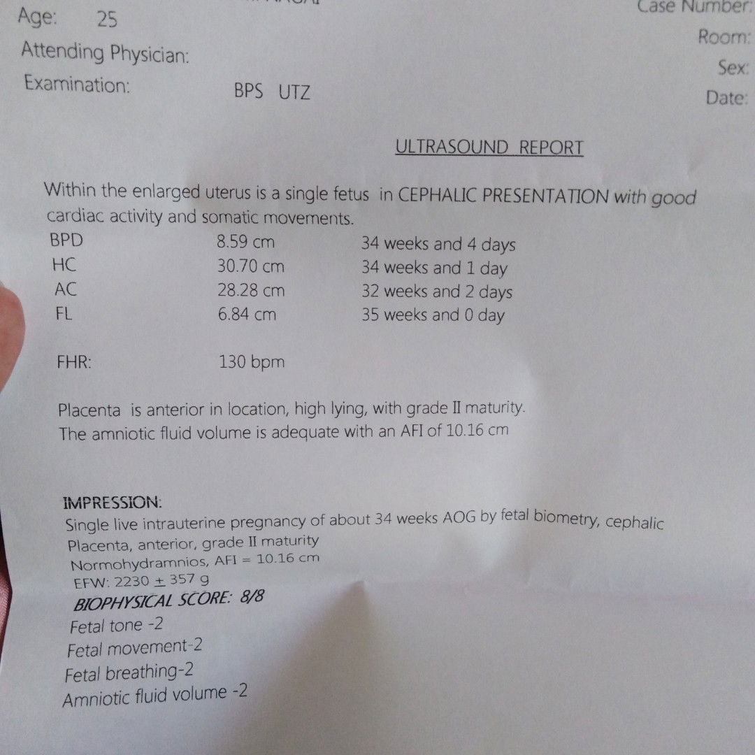 AOG On BPS Ultrasound