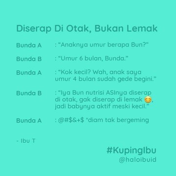 buat emak" atau tetangga julid nih bun ?