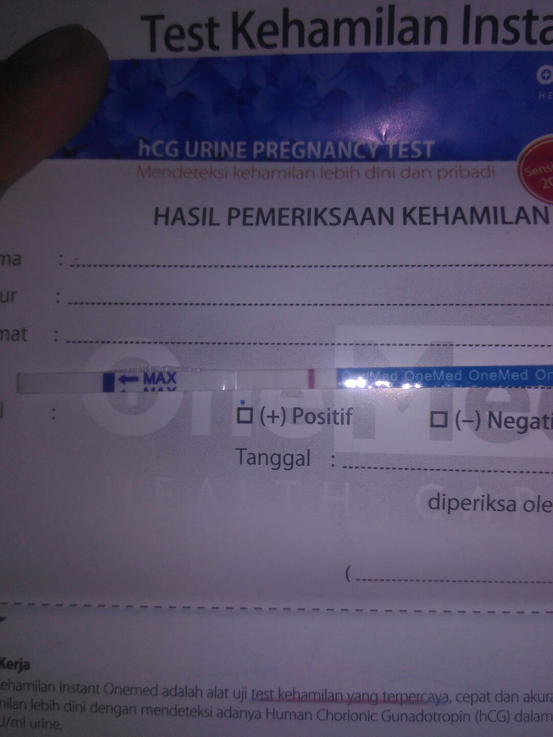 belum telat haid tapi positif