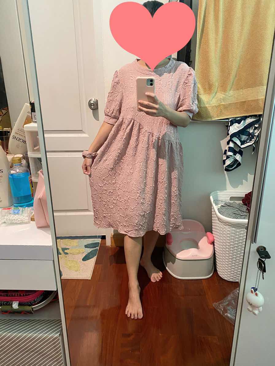 ชุดคลุมท้อง สินค้าใหม่ งานป้าย Vshop ราคาต้นทุนค่ะ เนื่องจากซื้อมา 3 สี 3 ตัวเลย