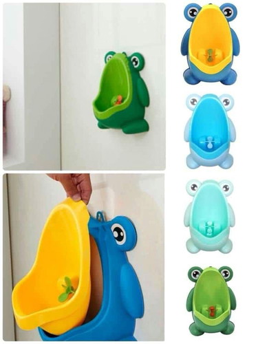 โถฉี่เด็กชายรูปกบ