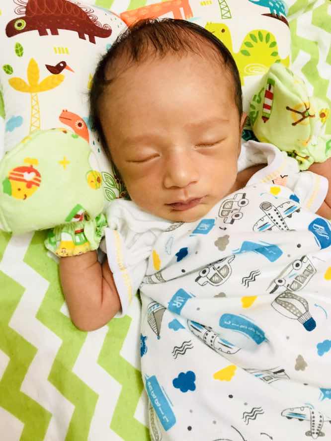 Bersyukur walaupun BB bayi kecil