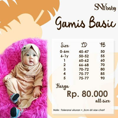 Gamis Basic Baby
