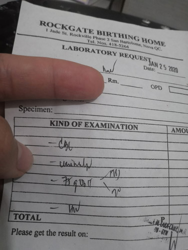 Laboratory Request