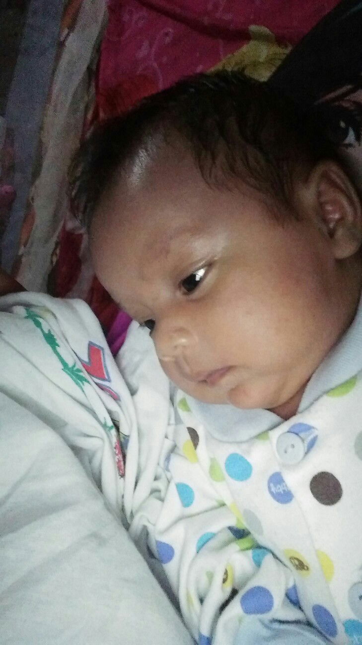 kepala bayi belm kuat