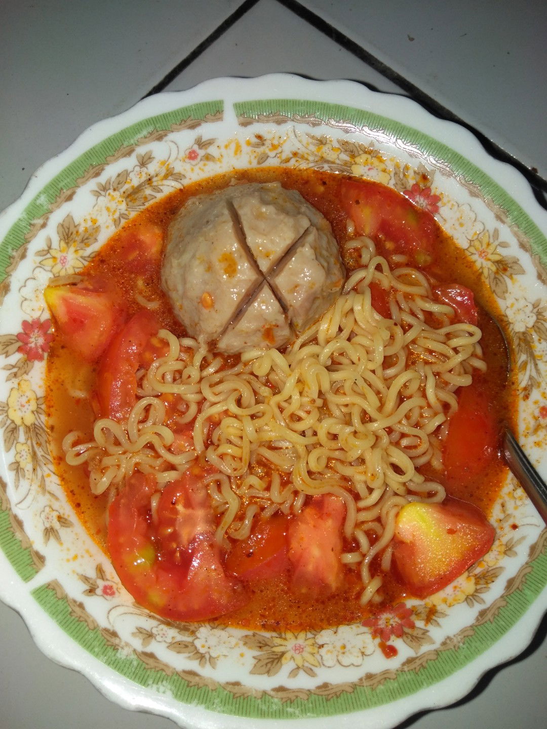 Jatah mie instan bulan ini