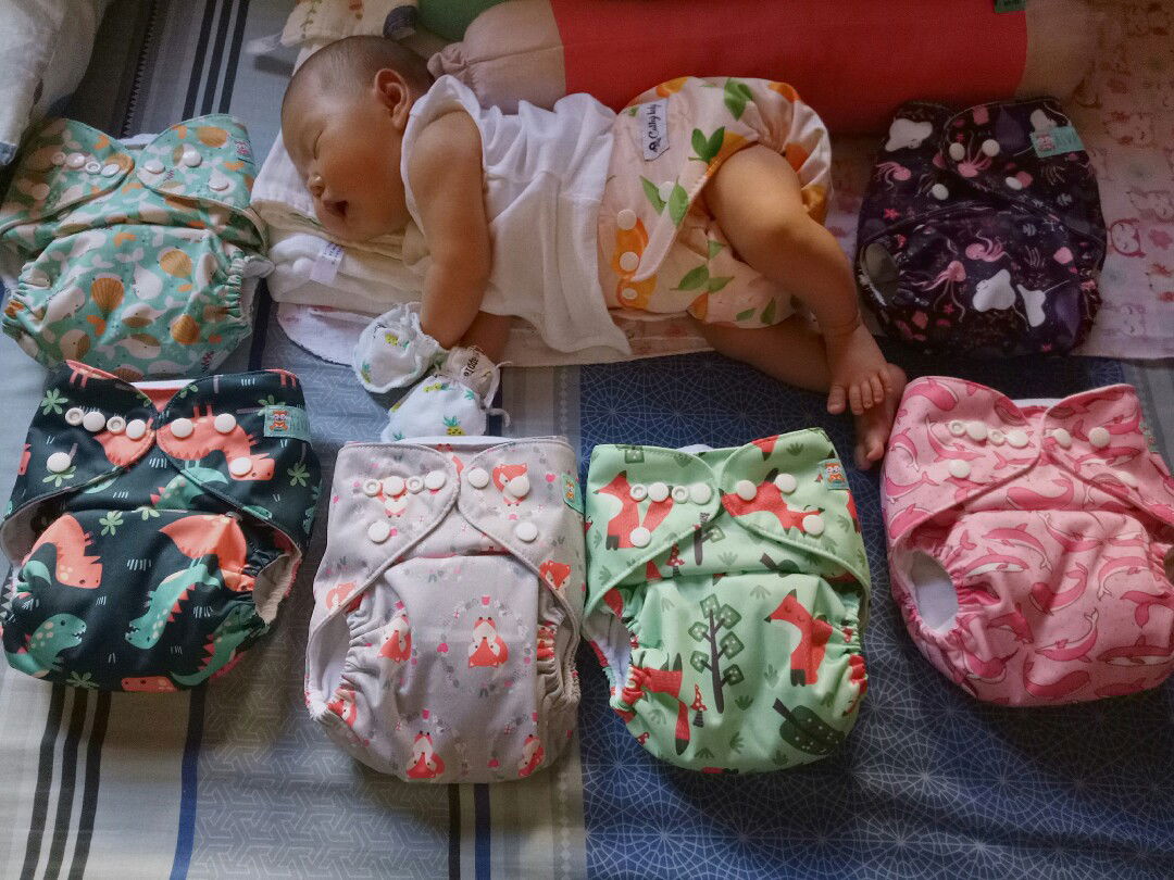 Cloth diaper.