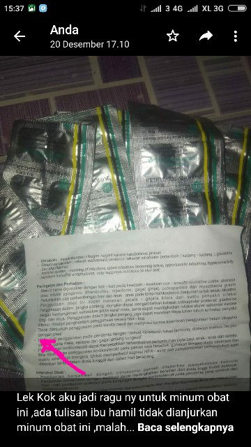 ada yang pernah minum obat ini saat hamil gk