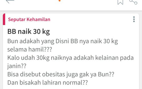 naik 30 kg, normalkah???