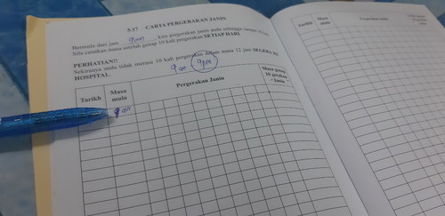 CATAT PERGERAKAN JANIN