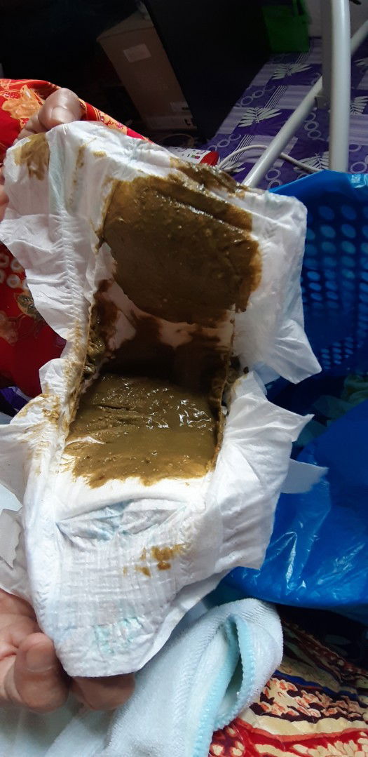 NAJIS BABY HIJAU LUMUT+CAIR