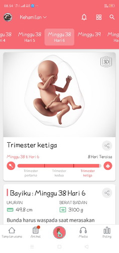 8 hari lagi menuju HPL