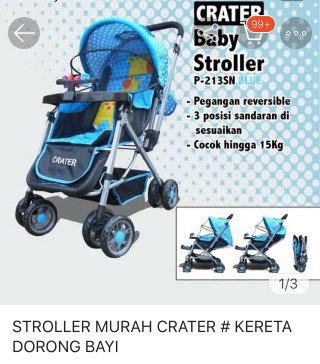 Jual Stroller Baru Harga Lebih murah dibanding harga pasaran